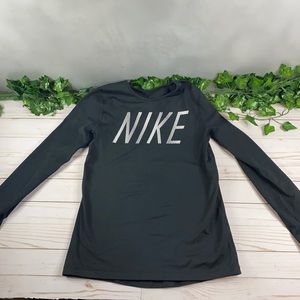 Nike Long Sleeve Dri Fit Shirt - L